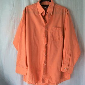 Izod men's shirt size L button down regular fit